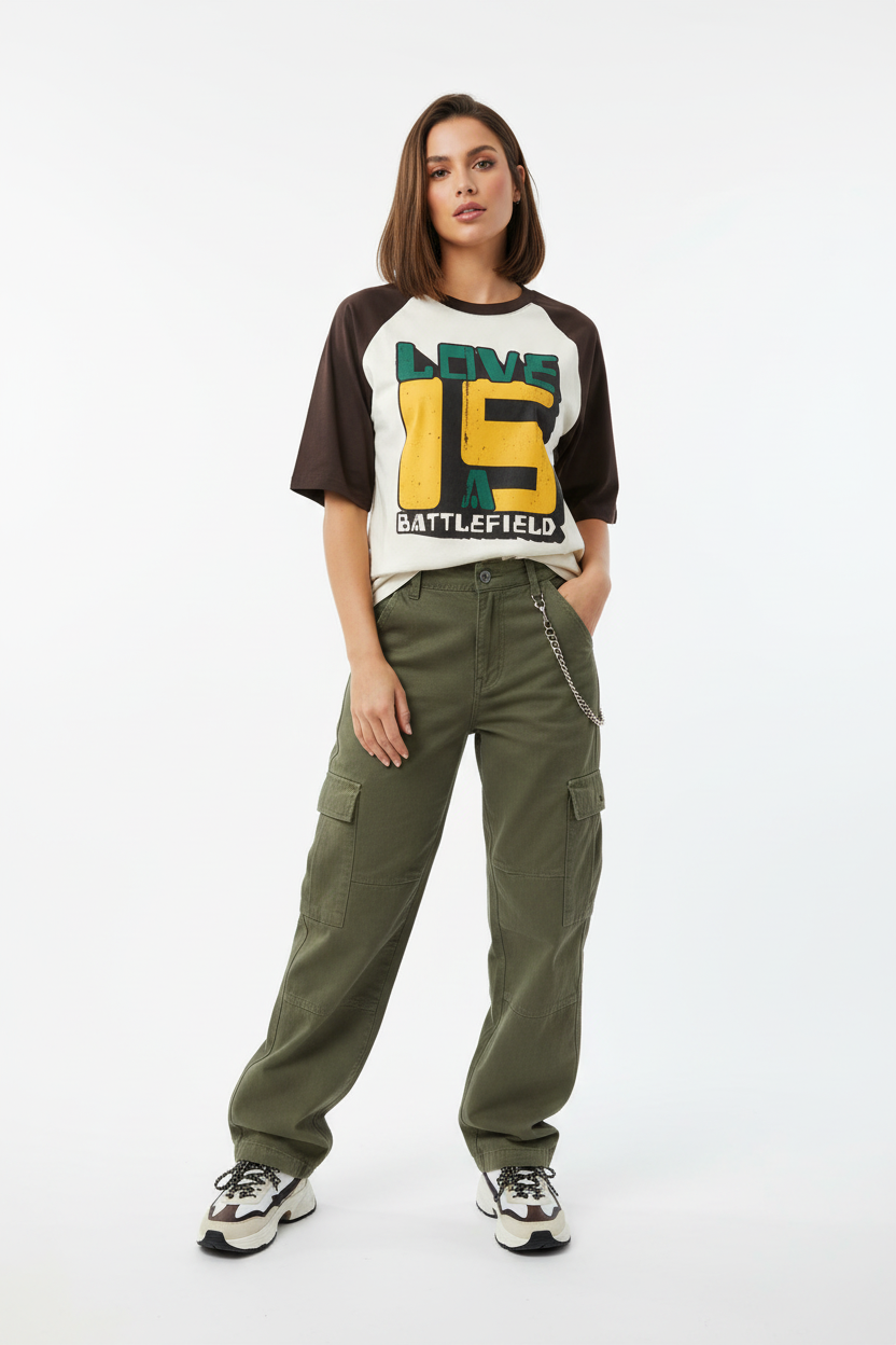 Unisex Oversized Raglan